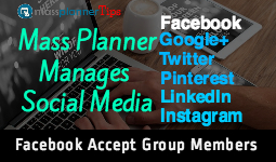 Mass Planner | Facebook Accept Group Members