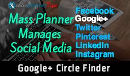 Mass Planner | Google+ Circle Finder Module