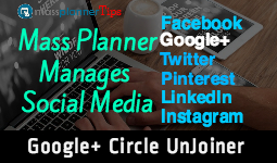 Mass Planner | Google+ Circle UnJoiner Module