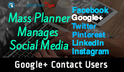 Mass Planner | Google+ Contact Member Module