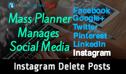 Mass Planner | Instagram Delete Posts Module