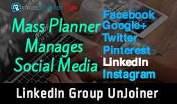 Mass Planner | LinkedIn Group UnJoiner Module