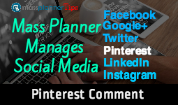 Mass Planner | Pinterest Comment Module