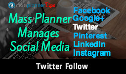 Mass Planner | Twitter Follow Module
