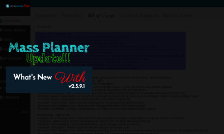 Mass Planner Update v2.5.9.1
