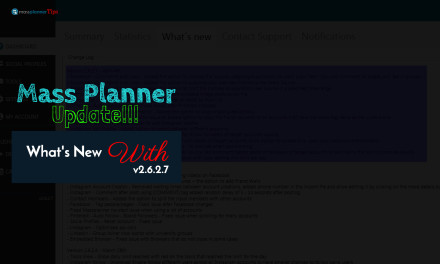 Mass Planner Update v2.6.2.7