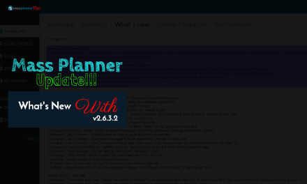 Mass Planner Update v2.6.3.2