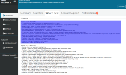 Mass Planner Update v2.6.4.0