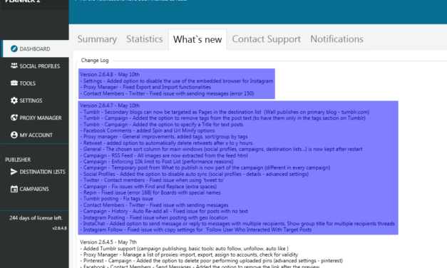 Mass Planner Update v2.6.4.7/8
