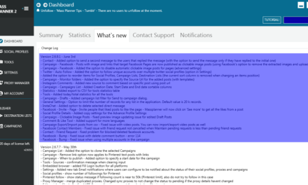 Mass Planner Update v2.6.9.1