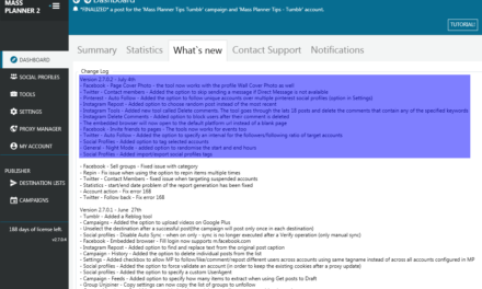 Mass Planner Update v2.7.0.2