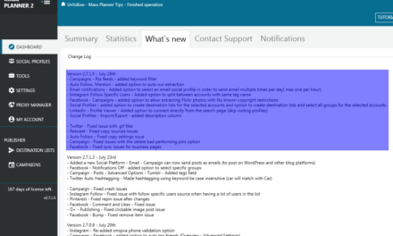 Mass Planner Update v2.7.1.5