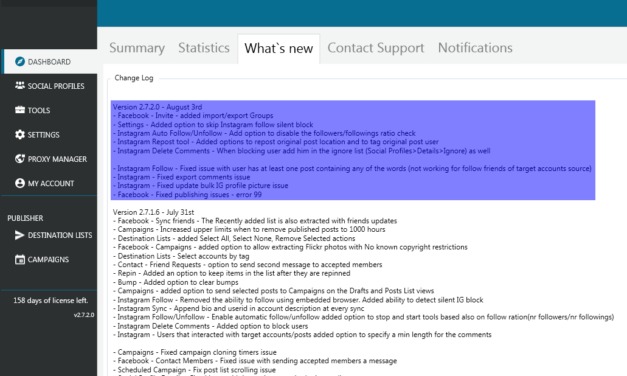 Mass Planner Update v2.7.2.0