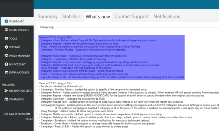 Mass Planner Update v2.7.3.3