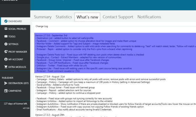 Mass Planner Update v2.7.3.6